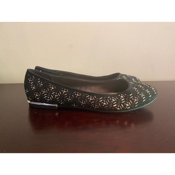 Flats size 10 rhinestone embedded ballet - Picture 2 of 7